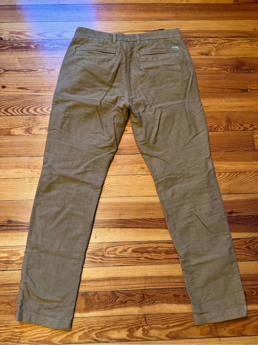 Barbour Men's Regular Fit Chino Pants in Camel